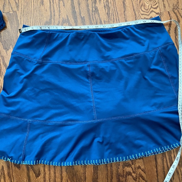 Jofit Blue turquoise SET X Large Womens Stretchy Golf Tennis Pickleball Skort - Picture 14 of 15
